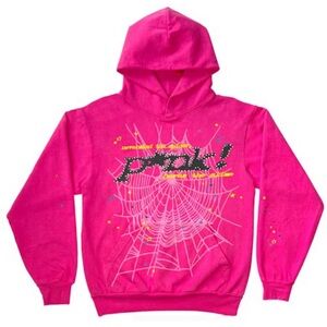 Pink Spider Hoodie - Size Small